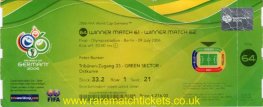 2006 wc m64 final ITALY 1 FRANCE 1 (unused)